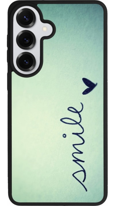 Samsung Galaxy S26+ Case Hülle - Silikon schwarz Smile