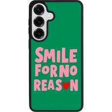 Samsung Galaxy S26+ Case Hülle - Silikon schwarz Smile for no reason 2026