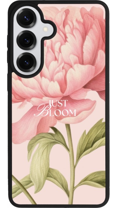 Coque Samsung Galaxy S26+ - Silicone rigide noir Just Bloom 2026