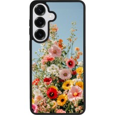 Coque Samsung Galaxy S26+ - Silicone rigide noir Spring flowers 2026