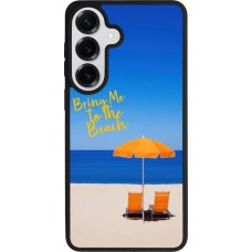 Samsung Galaxy S26+ Case Hülle - Silikon schwarz Summer 2025 Bring me to the beach