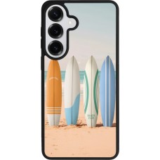 Samsung Galaxy S26+ Case Hülle - Silikon schwarz Summer surfboard 2025