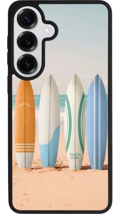 Samsung Galaxy S26+ Case Hülle - Silikon schwarz Summer surfboard 2025