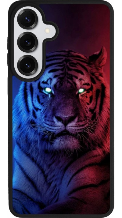 Samsung Galaxy S26+ Case Hülle - Silikon schwarz Tiger Blue Red