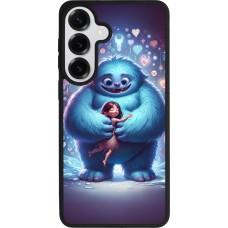 Samsung Galaxy S26+ Case Hülle - Silikon schwarz Valentin 2024 Flauschige Liebe