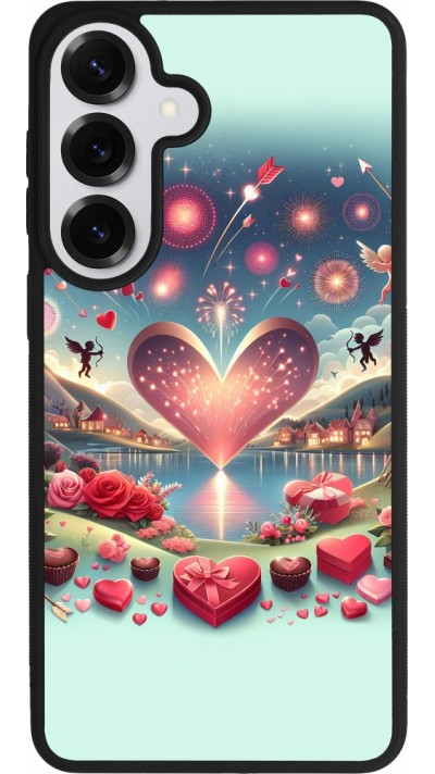 Samsung Galaxy S26+ Case Hülle - Silikon schwarz Valentin 2025 Schick