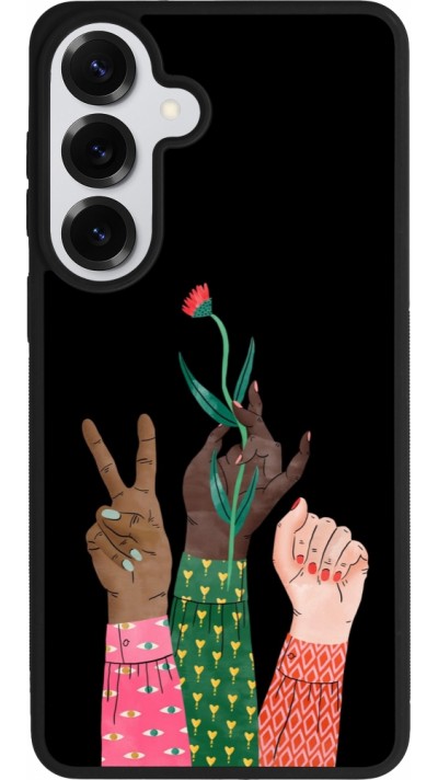 Coque Samsung Galaxy S26+ - Silicone rigide noir Womens day 2026 2