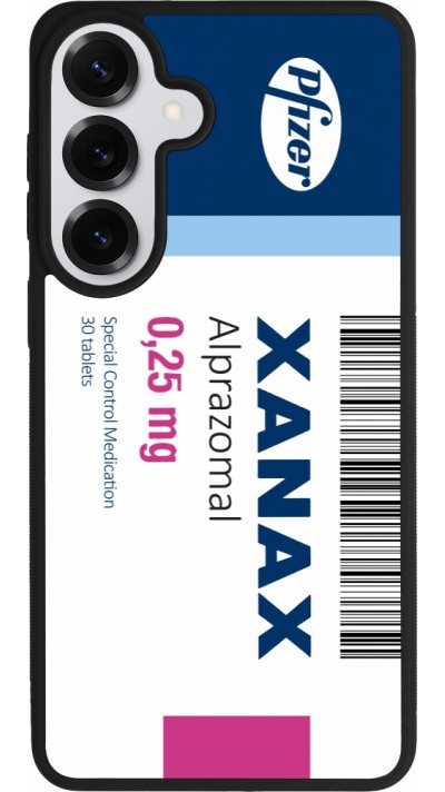 Coque Samsung Galaxy S26+ - Silicone rigide noir Xanax Alprazolam 2025