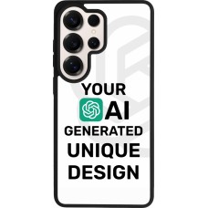 Samsung Galaxy S26 Ultra Case Hülle - Silikon schwarz Weltweit einzigartig erstellt dank Deiner Kreativität und künstlicher Intelligenz (KI)