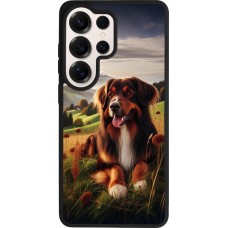 Samsung Galaxy S26 Ultra Case Hülle - Silikon schwarz Hund Land Schweiz