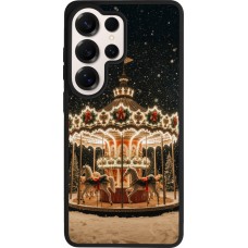Coque Samsung Galaxy S26 Ultra - Silicone rigide noir Christmas 25 Carousel