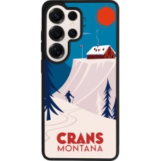 Coque Samsung Galaxy S26 Ultra - Silicone rigide noir Crans-Montana Cabane