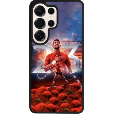 Coque Samsung Galaxy S26 Ultra - Silicone rigide noir Djokovic 23 Grand Slam