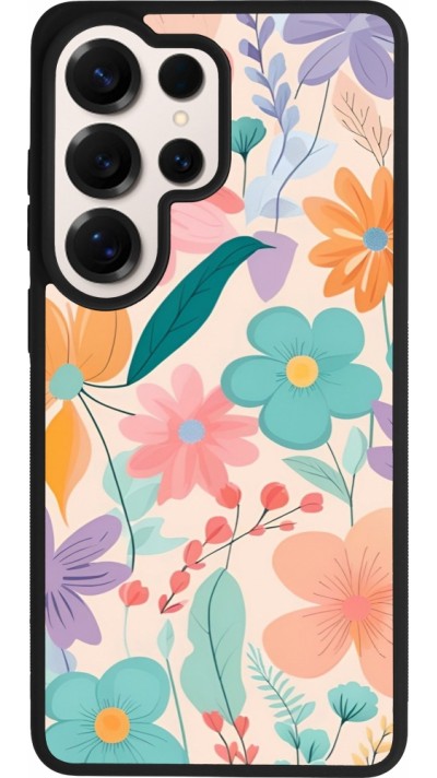 Coque Samsung Galaxy S26 Ultra - Silicone rigide noir Easter 2024 spring flowers