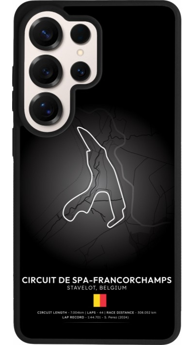 Coque Samsung Galaxy S26 Ultra - Silicone rigide noir F1 Track 2025 Belgium