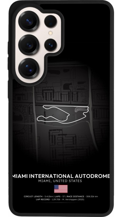 Coque Samsung Galaxy S26 Ultra - Silicone rigide noir F1 Track 2025 Miami