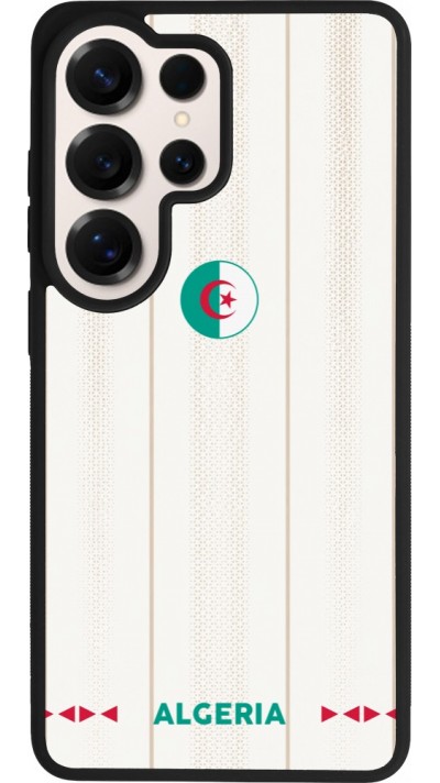 Coque Samsung Galaxy S26 Ultra - Silicone rigide noir Maillot de football Algérie 2026 personnalisable