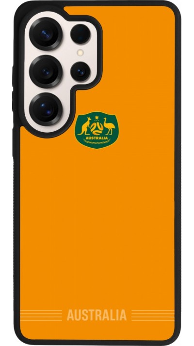 Samsung Galaxy S26 Ultra Case Hülle - Silikon schwarz Australien 2026 personalisierbares Fussballtrikot