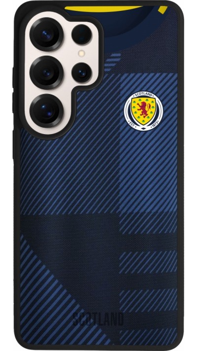 Samsung Galaxy S26 Ultra Case Hülle - Silikon schwarz Schottland personalisierbares Fussballtrikot