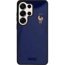 Coque Samsung Galaxy S26 Ultra - Silicone rigide noir Maillot de football France 2022 personnalisable