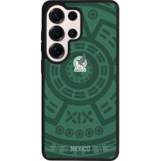 Coque Samsung Galaxy S26 Ultra - Silicone rigide noir Maillot de football Mexique 2026 personnalisable