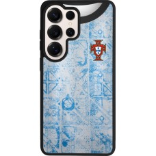 Coque Samsung Galaxy S26 Ultra - Silicone rigide noir Maillot de football Portugal Extérieur personnalisable