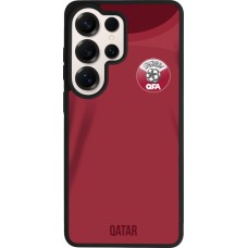Samsung Galaxy S26 Ultra Case Hülle - Silikon schwarz Katar 2022 personalisierbares Fussballtrikot