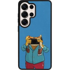 Samsung Galaxy S26 Ultra Case Hülle - Silikon schwarz Frog with camera DTMF