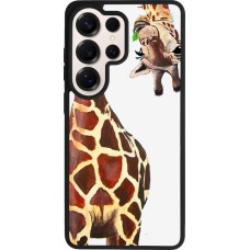 Coque Samsung Galaxy S26 Ultra - Silicone rigide noir Giraffe Fit