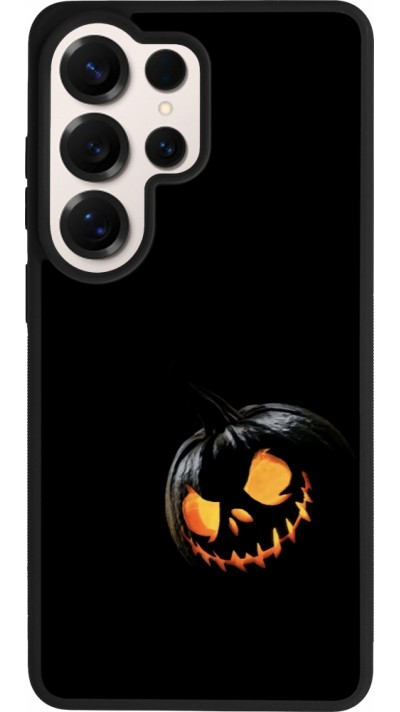 Coque Samsung Galaxy S26 Ultra - Silicone rigide noir Halloween 2023 discreet pumpkin