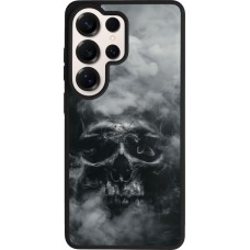 Coque Samsung Galaxy S26 Ultra - Silicone rigide noir Halloween 2024 smoky skull