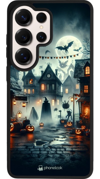 Coque Samsung Galaxy S26 Ultra - Silicone rigide noir Halloween Spookville