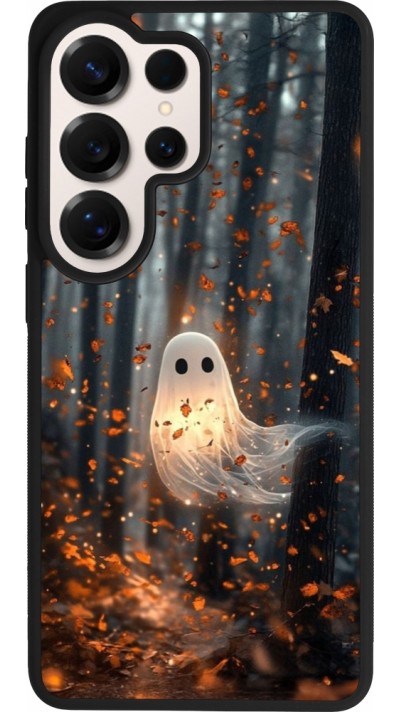 Coque Samsung Galaxy S26 Ultra - Silicone rigide noir Halloween 2025 Ghost in the forest