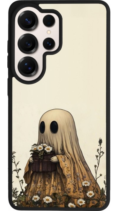 Coque Samsung Galaxy S26 Ultra - Silicone rigide noir Halloween 2025 Ghost gardener