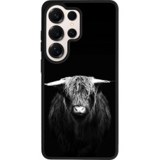 Coque Samsung Galaxy S26 Ultra - Silicone rigide noir Highland calf black