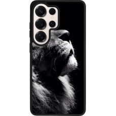 Coque Samsung Galaxy S26 Ultra - Silicone rigide noir Lion looking up