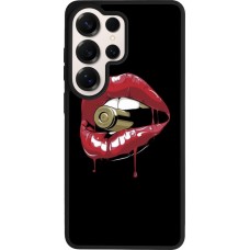 Coque Samsung Galaxy S26 Ultra - Silicone rigide noir Lips bullet
