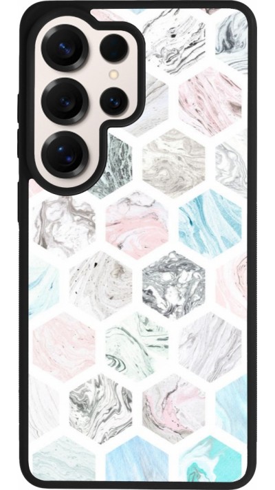 Coque Samsung Galaxy S26 Ultra - Silicone rigide noir Marble Everything