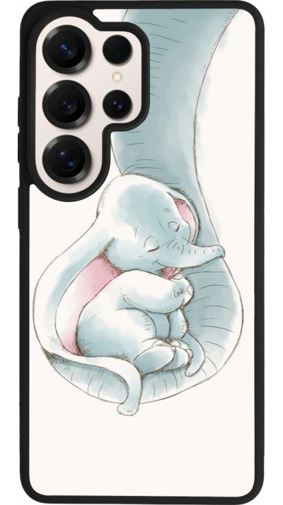 Coque Samsung Galaxy S26 Ultra - Silicone rigide noir Mom 1903