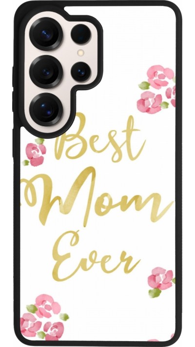 Coque Samsung Galaxy S26 Ultra - Silicone rigide noir Mom 2024 best Mom ever