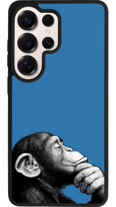 Coque Samsung Galaxy S26 Ultra - Silicone rigide noir Monkey Pop Art