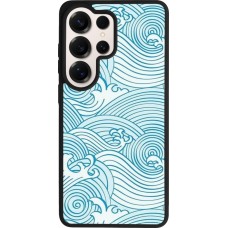 Coque Samsung Galaxy S26 Ultra - Silicone rigide noir Ocean Waves