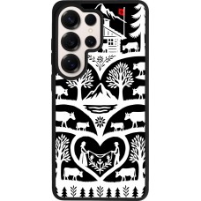 Coque Samsung Galaxy S26 Ultra - Silicone rigide noir Poya Suisse 2 noir