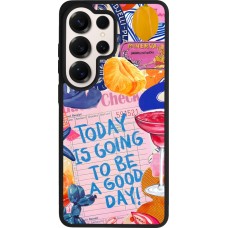 Coque Samsung Galaxy S26 Ultra - Silicone rigide noir Preppy Today is Going to be a good day