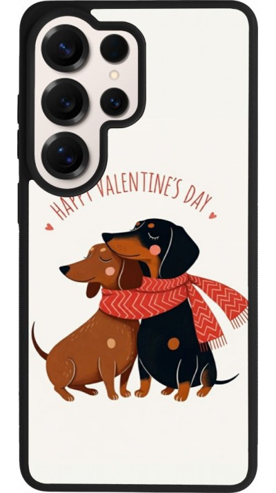 Coque Samsung Galaxy S26 Ultra - Silicone rigide noir Saint Valentines Day 26 Happy Valentine