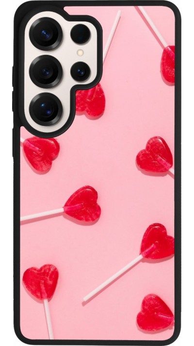 Coque Samsung Galaxy S26 Ultra - Silicone rigide noir Saint Valentines Day 26 Lollipop