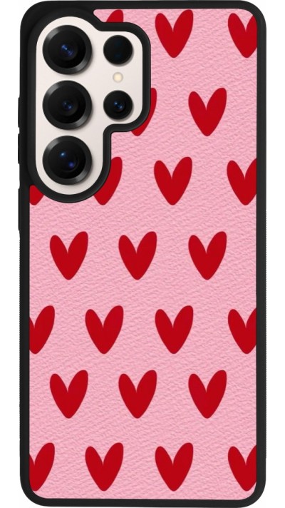 Coque Samsung Galaxy S26 Ultra - Silicone rigide noir Saint Valentines Day 26 Pattern heart