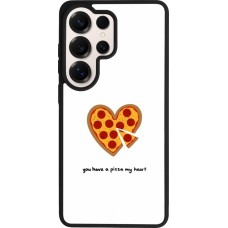 Coque Samsung Galaxy S26 Ultra - Silicone rigide noir Saint Valentines Day 26 You have my pizza heart