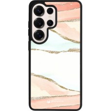 Coque Samsung Galaxy S26 Ultra - Silicone rigide noir Shimmering Orange