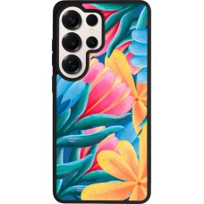 Coque Samsung Galaxy S26 Ultra - Silicone rigide noir Spring 23 colorful flowers